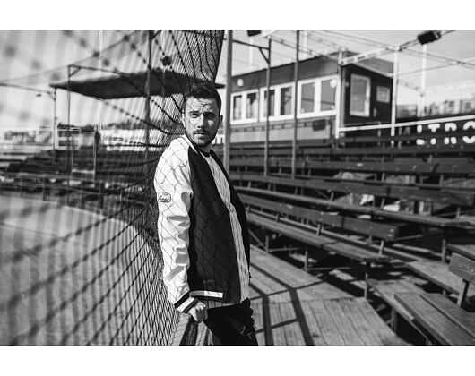 Bunda New Era New York Yankees Raglan Varsity Jacket Navy/White