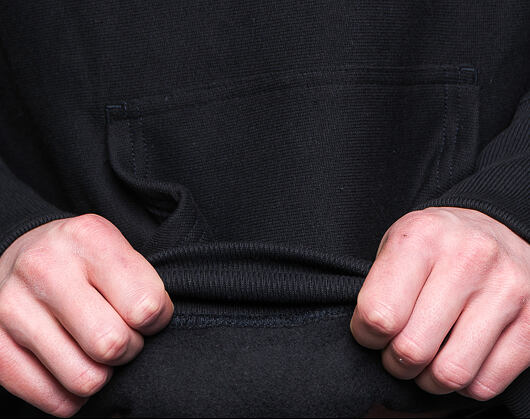 Mikina Champion Hooded Sweatshirt Classic Logo Black 212574 KK001 NBK