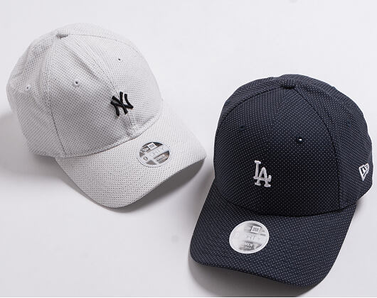 Dámská Kšiltovka New Era 9FORTY New York Yankees White/Navy Strapback