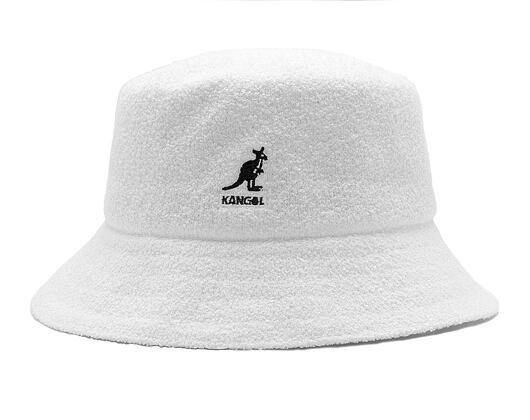 Klobouk Kangol - Bermuda Bucket - White