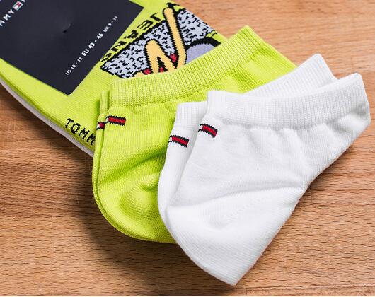 Ponožky Tommy Hilfiger Tommy Jeans Boy Old Skool Logo 2 Pack
