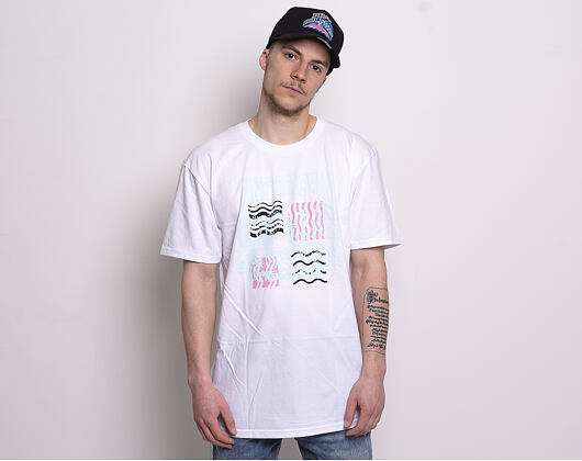 Triko Pink Dolphin Logo Sketch Tee White PS11911LSWH
