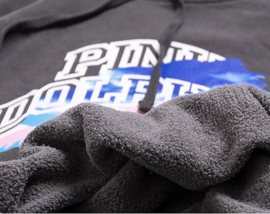 Mikina Pink Dolphin Collegiate Sky Hoodie Grey PS11911CSHGY
