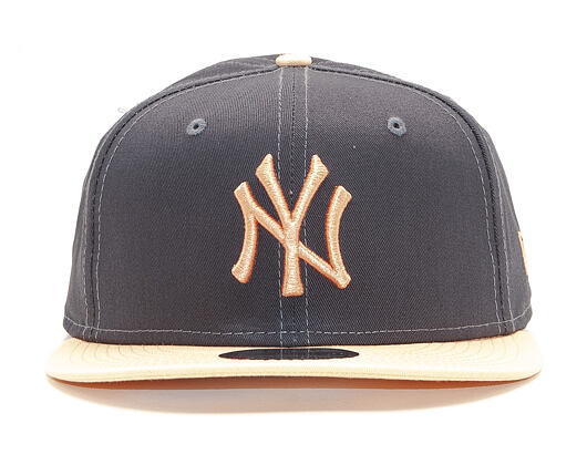 Kšiltovka New Era 9FIFTY New York Yankees League Essential Grey Heather/Peach