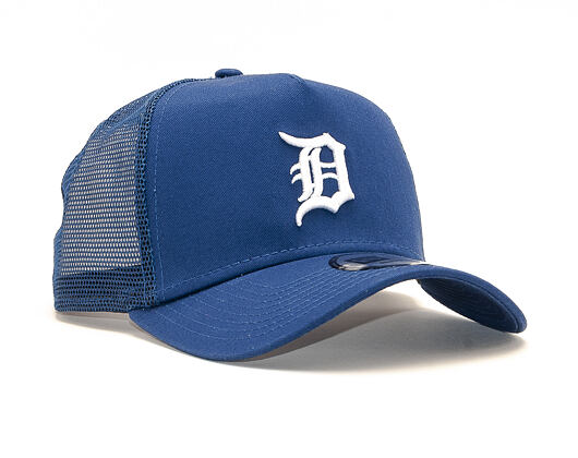 Kšiltovka New Era 9FORTY A-Frame Trucker Detroit Tigers League Essential Royal/White