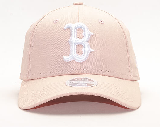 Kšiltovka New Era 9FORTY Boston Red Sox Essential Pink/White