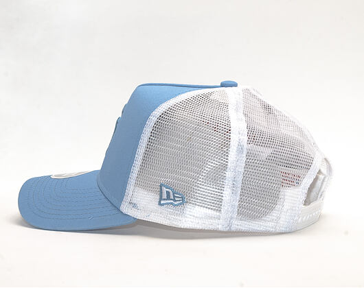 Dámská Kšiltovka New Era 9FORTY A-Frame Trucker New York Yankees Essential Sky Blue/White