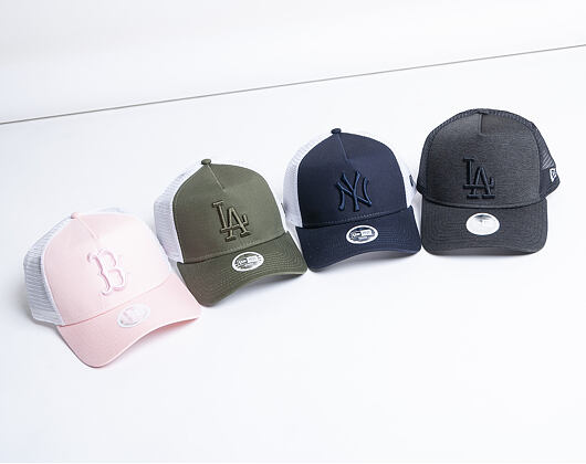 Dámská Kšiltovka New Era 9FORTY A-Frame Trucker New York Yankees Essential Navy/White