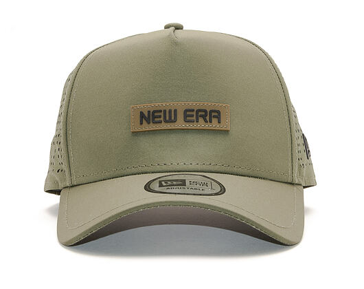 Kšiltovka New Era 9FORTY A-Frame Trucker Tech Perf New Olive