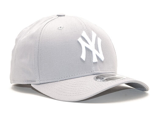 Kšiltovka New Era 9FIFTY New York Yankees Stretch Snap Gray/White