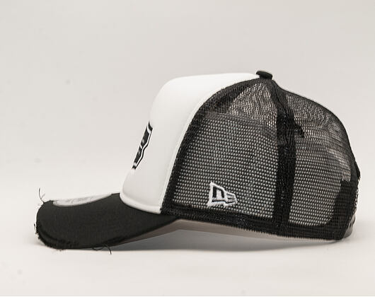 Kšiltovka New Era 9FORTY A-Frame Trucker Patch Black/White