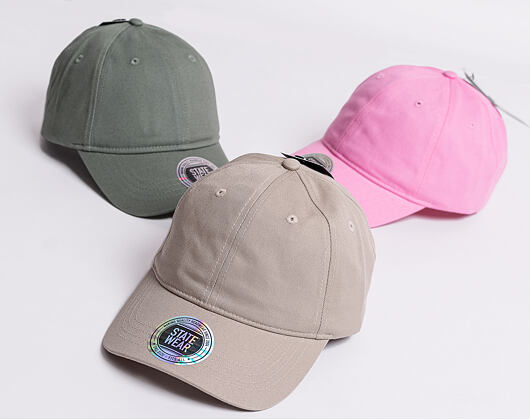 Kšiltovka STATEWEAR Oakland Baseball Cap Dusty Green Strapback