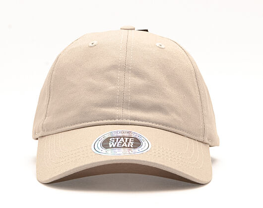 Kšiltovka STATEWEAR Oakland Baseball Cap Khaki Strapback