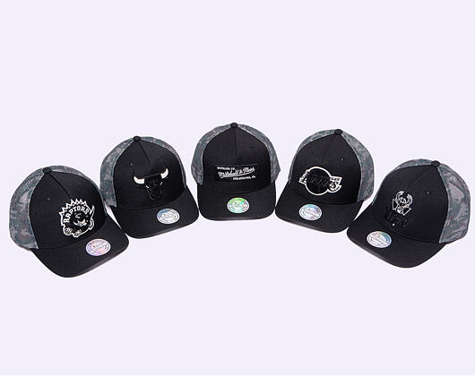 Kšiltovka Mitchell & Ness INTL443 Squad Camo Snapback