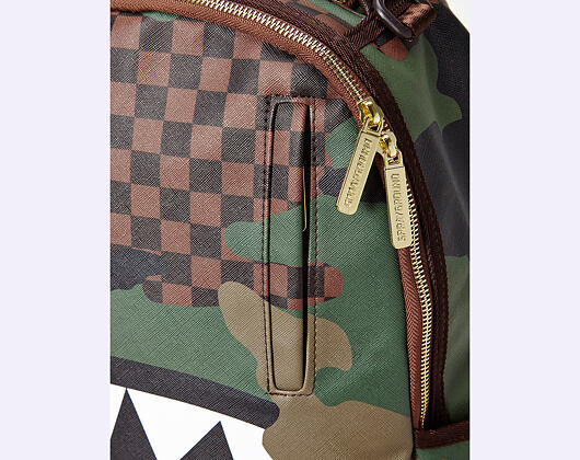 Batoh Sprayground Checkered Camo Shark Backpack B2201
