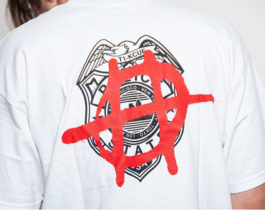 Triko HUF Riot T-Shirt - white