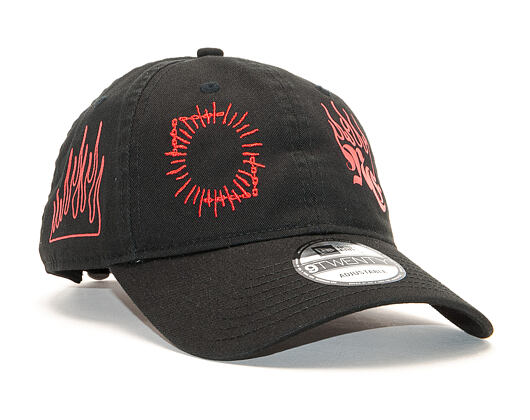 Kšiltovka New Era 9TWENTY Hard Bootleg Black Strapback