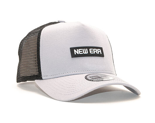 Kšiltovka New Era 9FORTY Trucker Tech Dolphin Gray / Black Snapback