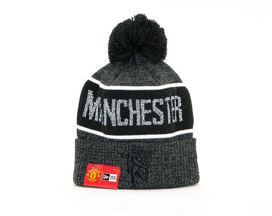 Kulich New Era Reflect Bobble Cuff Manchester United FC Black