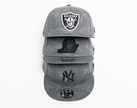 Kšiltovka New Era 9FIFTY Engineered Plus Oakland Raiders Gray / Black Snapback