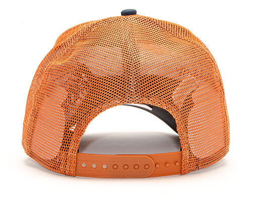 Kšiltovka New Era 9FORTY Trucker Rockbay Navy / Rust Snapback