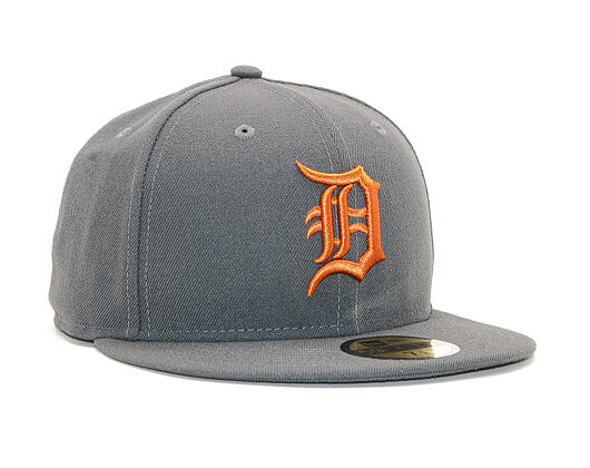 Kšiltovka New Era 59FIFTY The League Essential Detroit Tigers Gray / Rust Fitted