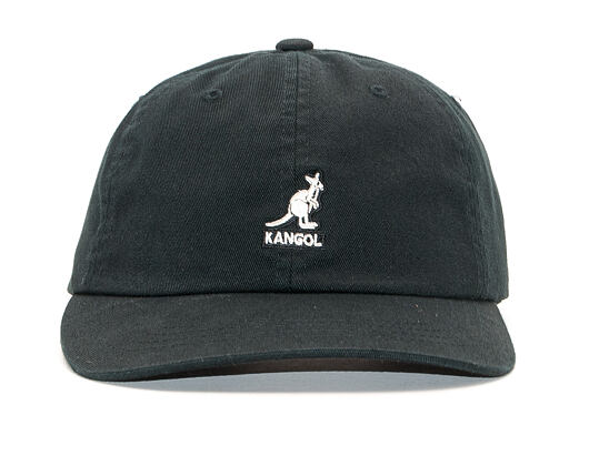 Kšiltovka Kangol Washed Baseball Black