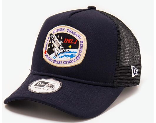 Kšiltovka New Era 9FORTY A-Frame Trucker International Space Archives Navy