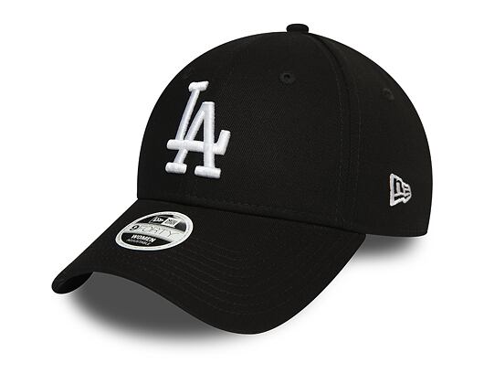 Dámská Kšiltovka New Era 9FORTY Los Angeles Dodgers League Essential Black/White