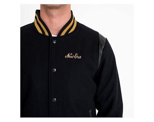 Bunda New Era Heritage Varsity Black