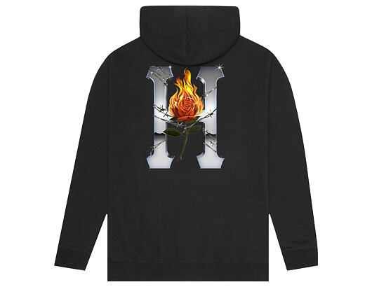Mikina HUF Ember Rose Classic H Hoodie Black