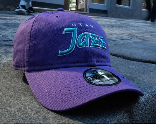 Kšiltovka New Era 9TWENTY Utah Jazz Hardwood Script OTC