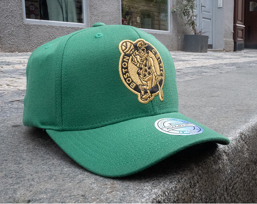 Kšiltovka Mitchell & Ness Boston Celtics Bullion Green/Gold