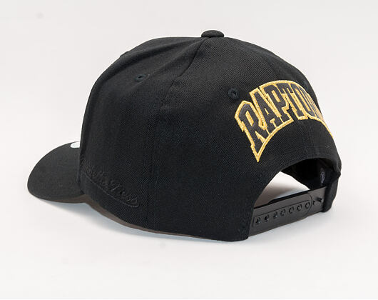 Kšiltovka Mitchell & Ness Toronto Raptors Bullion Black/Gold
