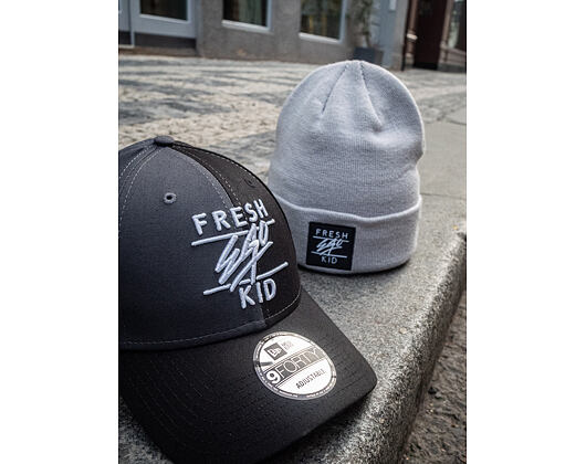 Kšiltovka New Era 9FORTY Colour Block Fresh Ego Kid Black/Grey