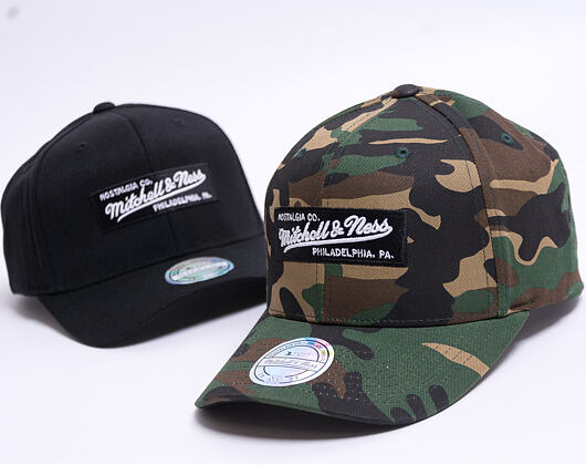 Kšiltovka Mitchell & Ness 589 Box Logo 110 6 Panel Camo