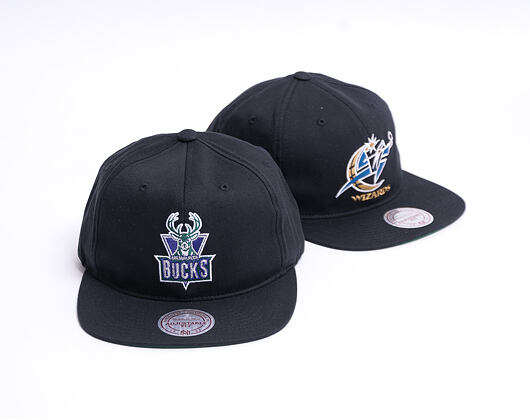 Kšiltovka Mitchell & Ness Milwaukee Bucks 462 Team Logo Deadstock Throwback