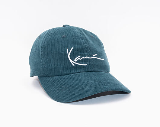 Kšiltovka Karl Kani Signature Cord Cap 7030216 Green/White