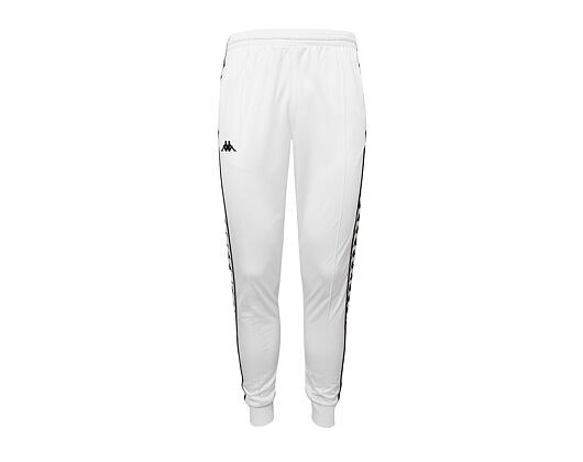 Tepláky Kappa Banda Rastoria Slim White/White/Black A22