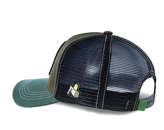 Kšiltovka Capslab Trucker (RICK AND MORTY) Pickle Rick