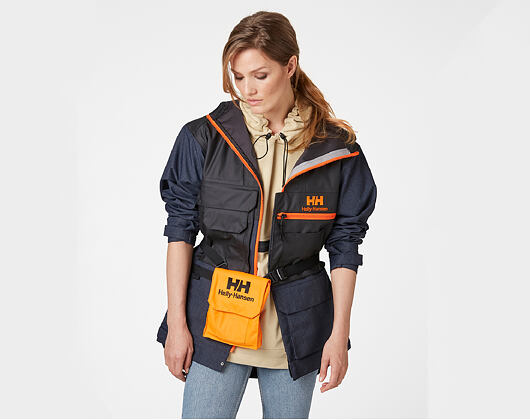 Bunda Helly Hansen Heritage PU Hybrid Rain Jacket 597 Navy