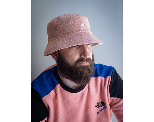 Klobouk Kangol K3050ST Bermuda Bucket Dusty Rose