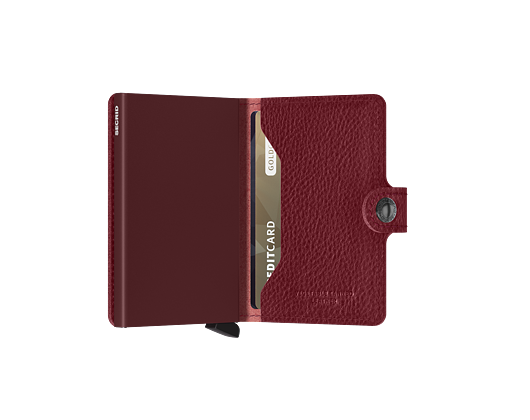 Peněženka Secrid Miniwallet Veg Rosso Bordeaux