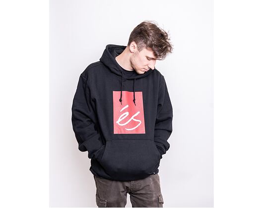 Mikina éS Main Block Hoodie Fleece BLACK