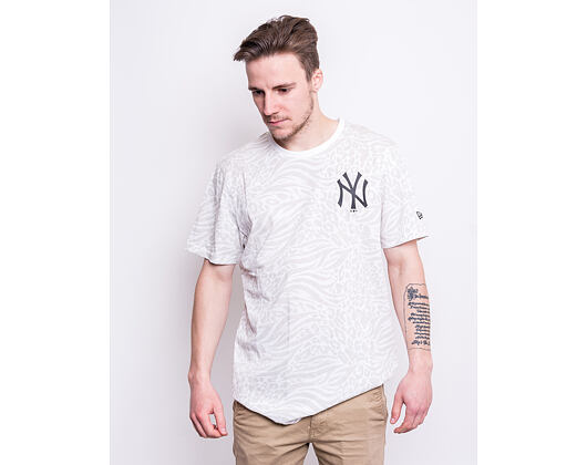 Triko New Era New York Yankees Aop Tee White