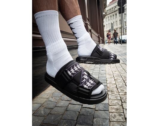 Ponožky Kappa Authentic Amal White/Black