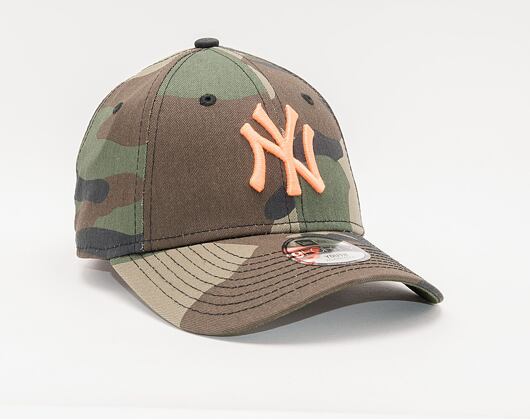 Dětská kšiltovka NEW ERA 940K MLB Camo essential kids New York Yankees