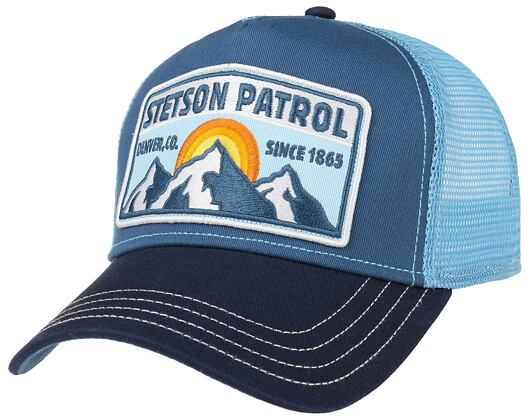 Kšiltovka Stetson Trucker Cap Patrol Blue
