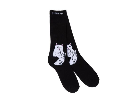 Ponožky RIP N DIP Lord Nermal Socks RND3583 Black