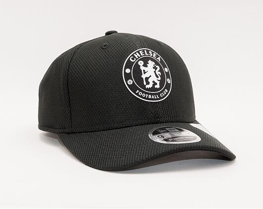 Kšiltovka New Era 9FIFTY Stretch Snap Diamond Era Monochrome Chelsea FC Lion Crest Black